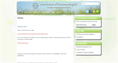 Desktop Screenshot of osteomyology.co.uk